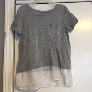Gray hollister shirt